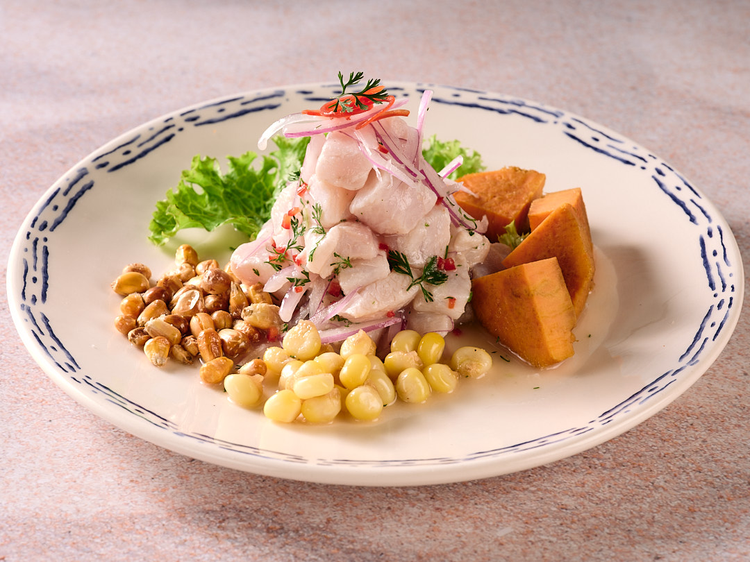 Ceviche Peruano de Corvina